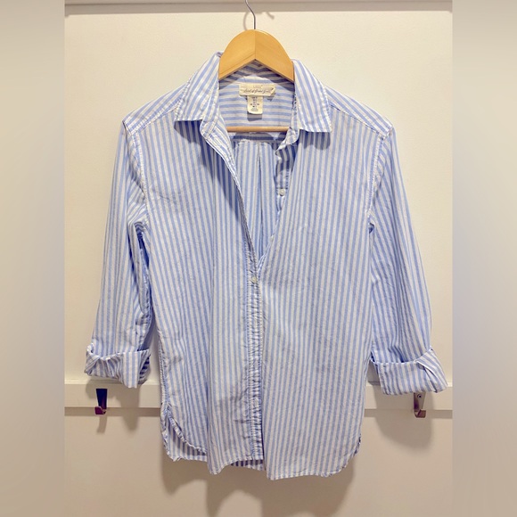 H&M/ label of graded goods Relaxed fit button down lightweight shirt - Picture 1 of 5